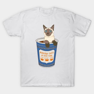 Bodega Cats of New York - Siamese Cat T-Shirt